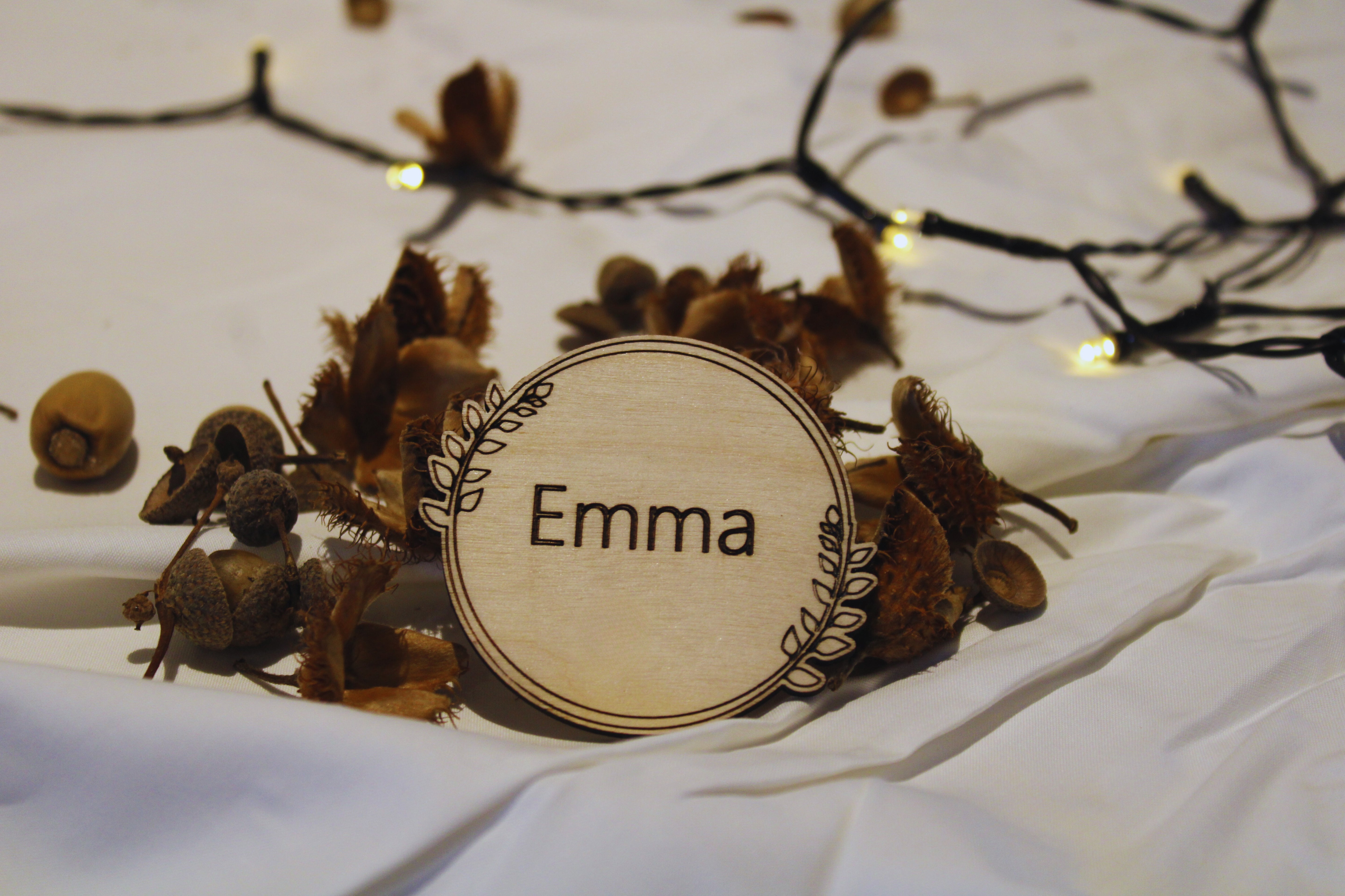 Bordkort - blomster #1