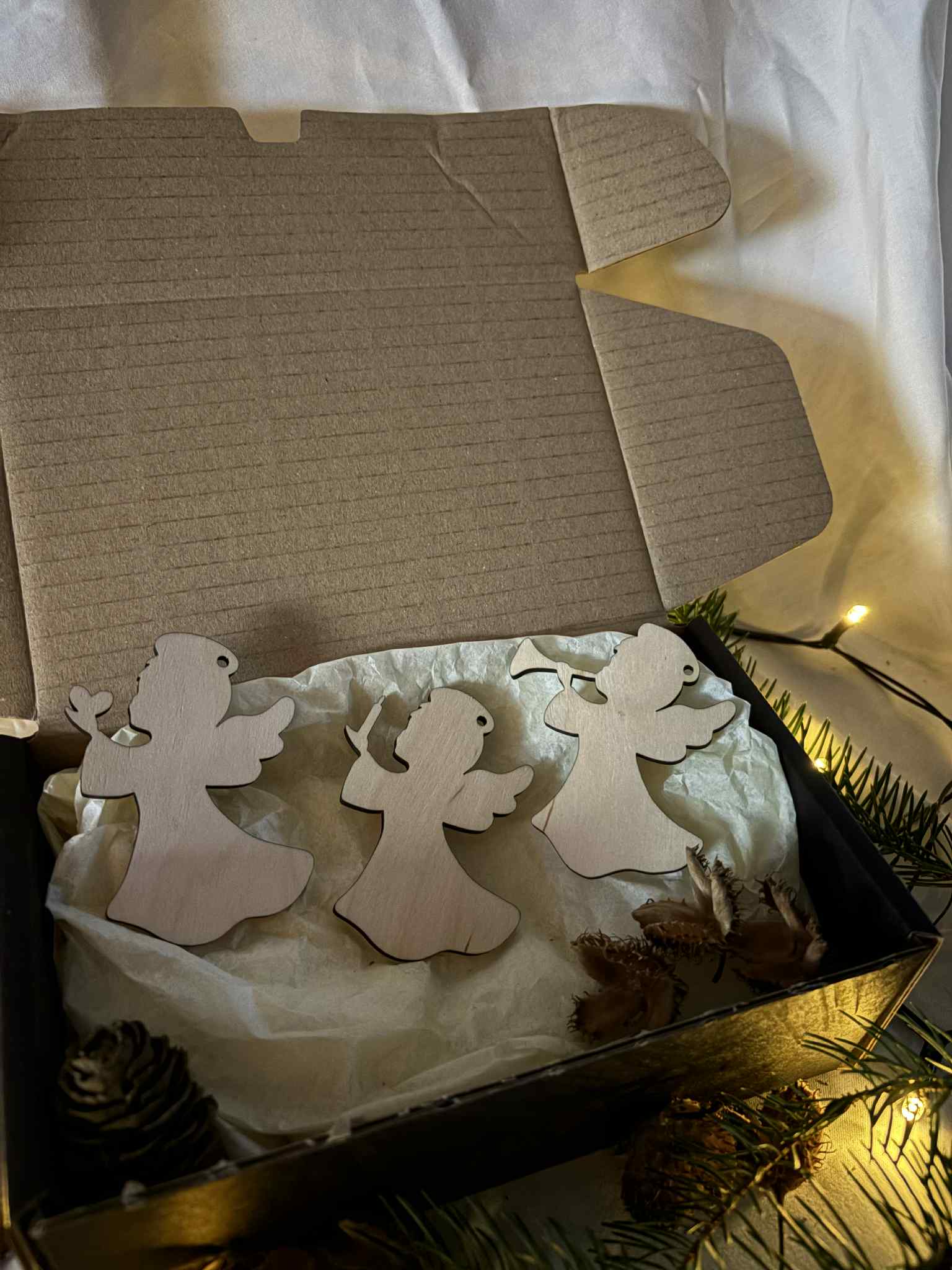 Juleengle - Sæt med 3 stk.